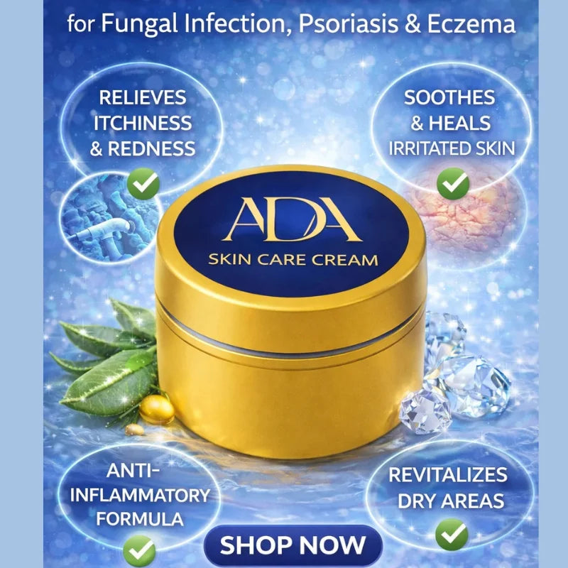 ADA Skin Care anti-fungal cream for eczema psoriasis and fungal infection treatment
