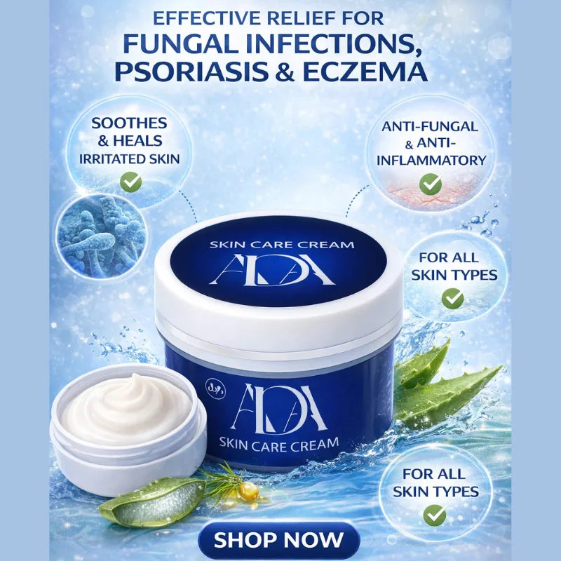 ADA Skin Care anti-fungal cream for eczema psoriasis and fungal infection treatment
