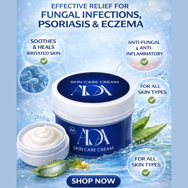ADA Skin Care anti-fungal cream for eczema psoriasis and fungal infection treatment